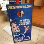 Davis Painting Cornhole Board