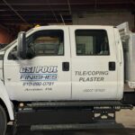 GSI pools Truck lettering