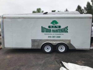 Vinyl Branded Trailer for TJ's outdoors